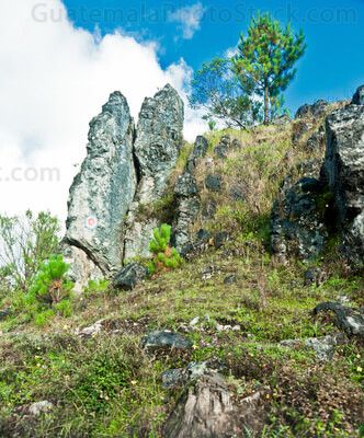 Risco y peñas en los Cuchumatanes