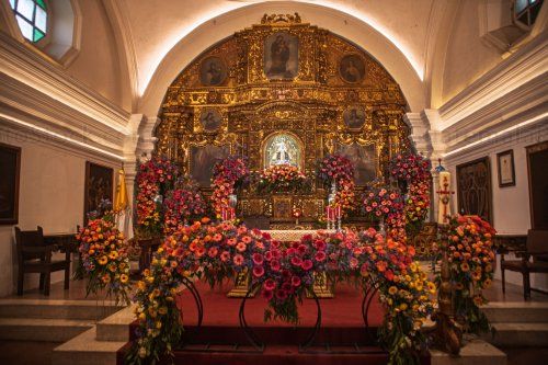 Altar templo del Cerrito del Carmen