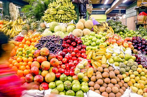 Puesto de frutas