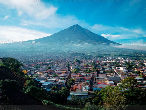 Volcán de Agua, mirador San Lorenzo el Cubo