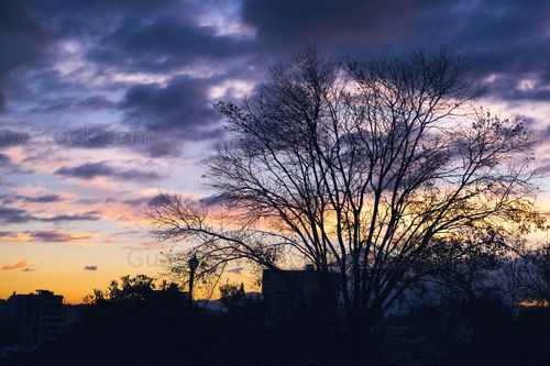 Atardecer en la Ciudad de Guatemala