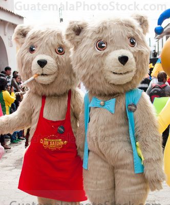 Personajes en convite