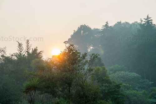 Amanecer en la montaña