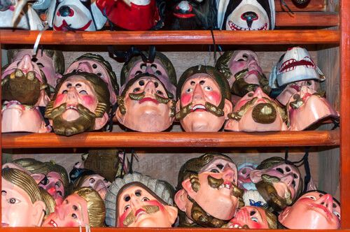 Mascaras de la moreria