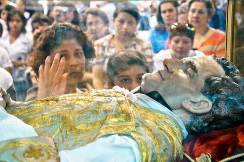 Reliquias de San Juan Bosco