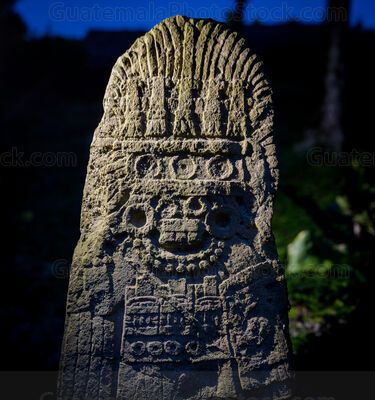 Detalle de Estela Maya