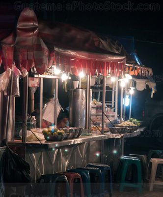 Ventas de comida callejera