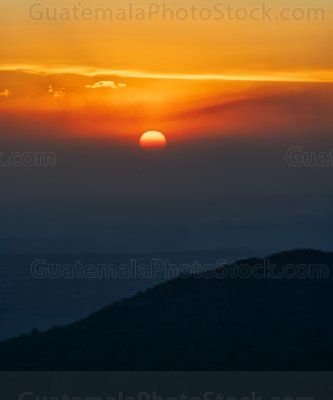 Atardecer desde la Finca la Escondida