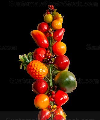 Artesanía de racimo de frutas