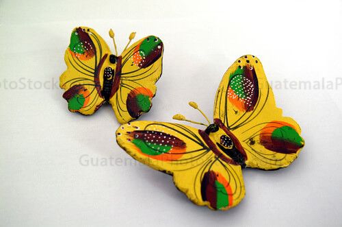 Mariposas de barro