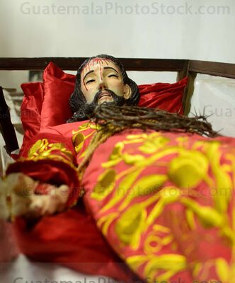 Imagen de Jesús Sepultado de San Juan Chamelco