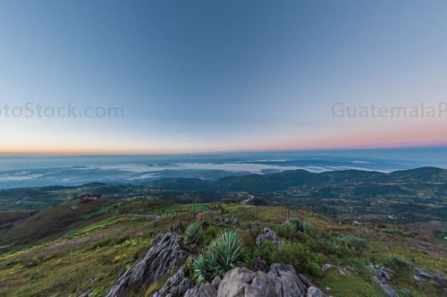 Mirador desde la Sierra de los Cuchumatanes, Huehuetenango