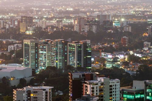 Edificios de la Ciudad de Guatemala