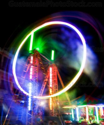 Rueda de Chicago en feria patronal