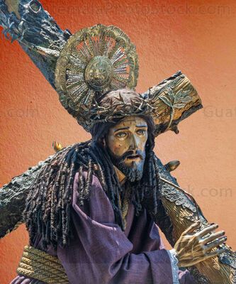 Consagrada imagen de Jesús Nazareno