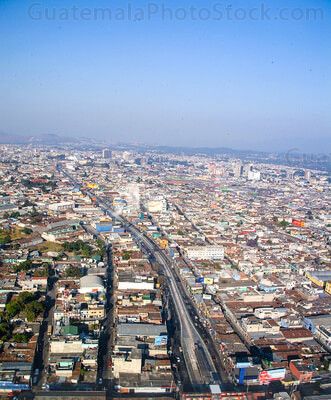 Avenida Bolivar desde el aire
