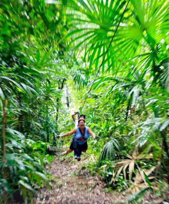 Canopy en Parque Nacional Tikal