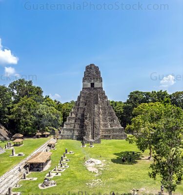 Templo I, Gran Jaguar, Parque Nacional Tikal