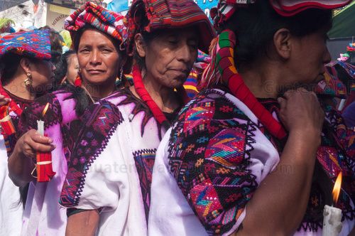 Mujeres de la cofradia Chichicastenango