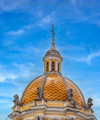 Cupula, Templo de la Merced, Ciudad de Guatemala