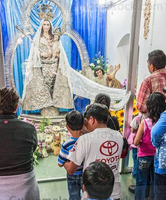 Visita a la Virgen de Candelaria de Chiantla