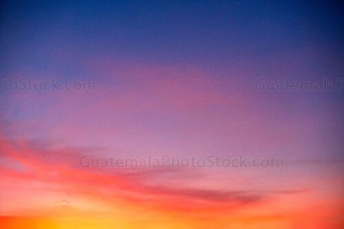 Cielo al amanecer