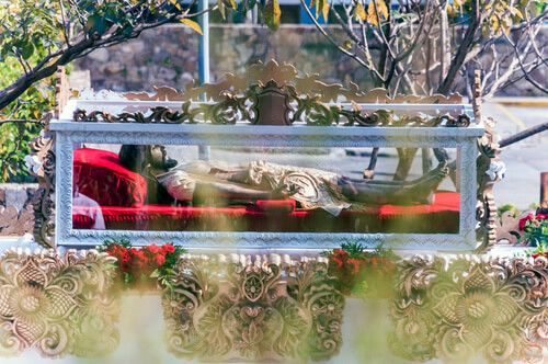 Consagrada Imagen del Cristo Yacente de El Calvario