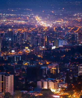 Edificios en la Ciudad de Guatemala