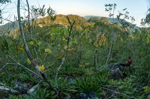 Amanecer en el mirador de el  Jaguar de Candelaria