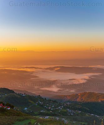 Amanecer en los Cuchumatanes