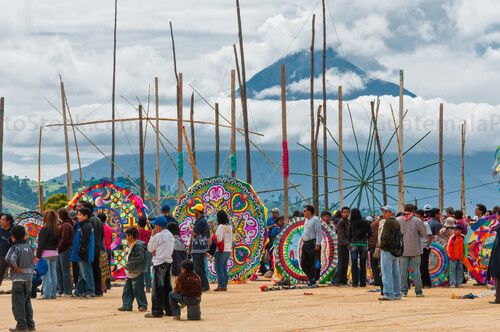 Barriletes gigantes de Sumpango