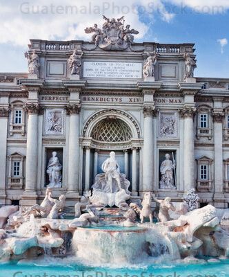 Replica de la fontana de trevi