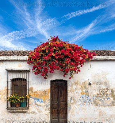 Fachada en la Antigua Guatemala