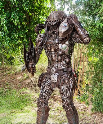Escultura de El Depredador