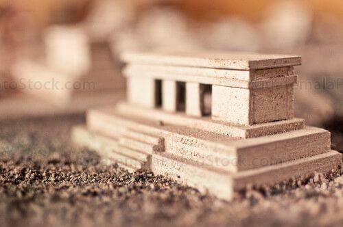 Maqueta idealizada de Iximché