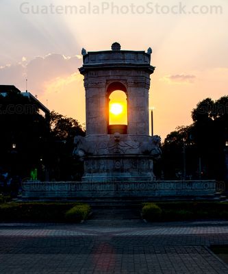 Atardecer Plaza España