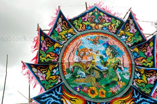 Barriletes gigantes de Sumpango