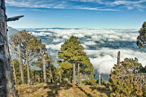 Crater del Volcán de Agua