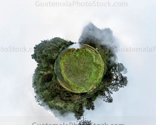 Tiny Planet: Laguna Magdalena