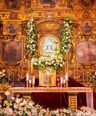 Altar de la Iglesia del Cerrito del Carmen