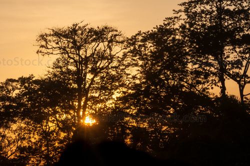 Atardecer en la Franja Transversal del Norte