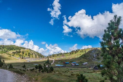 Caserio en los Cuchumatanes