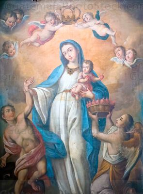 Obra anónima Titulada Madre Santísima de la Luz