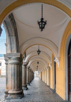 Pasillo del Palacio de los Capitales