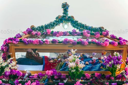 Procesión de la imagen de Cristo Sepultado