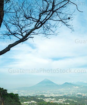 Mirador hacia la Ciudad de Guatemala