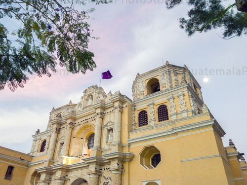 Fachada Iglesia La Merced, Antigua Guatemala
