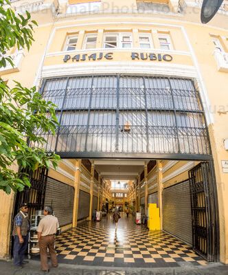 Pasaje Rubio y Sexta Avenida