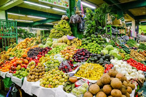 Puesto de frutas