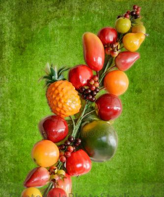 Frutas de madera